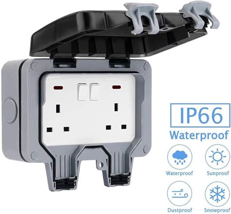 outdoor waterproof socket box